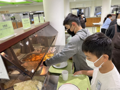 バイキング朝食 (1)