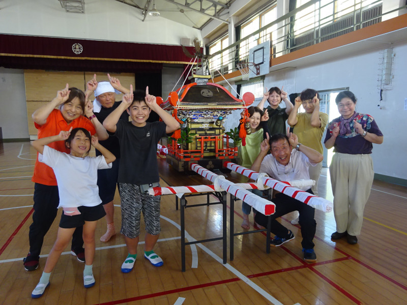 神明神社例祭準備 (6)★