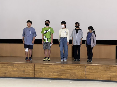キャンドルサービスの出し物練習 (5)